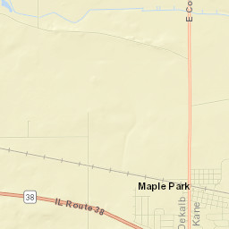 Maple Park Street Map