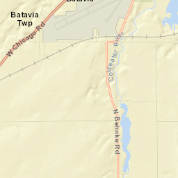 Branch County Street Map