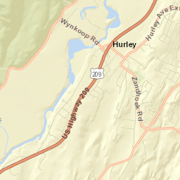 Hurley Street Map