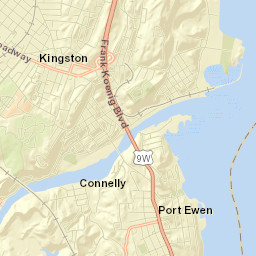 Kingston Street Map