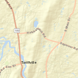 Tariffville Street Map