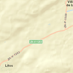 Villanueva de las Peras Street Map
