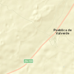 Pueblica de Valverde Street Map