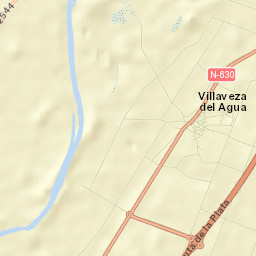 Villaveza del Agua Street Map
