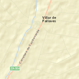 Villar de Fallaves Street Map