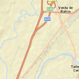 Venta de Baños Street Map
