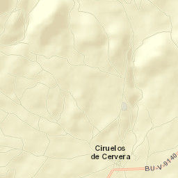 Ciruelos de Cervera Street Map