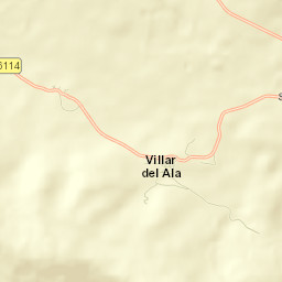 Villar del Ala Street Map