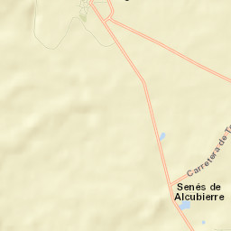 Senés de Alcubierre Street Map