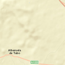 Alberuela de Tubo Street Map