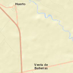 Huerto Street Map