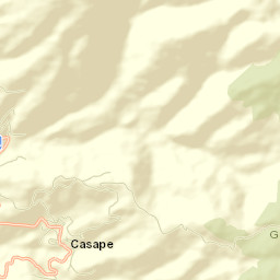 Casape Street Map