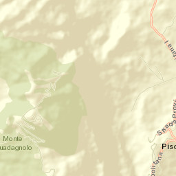 Pisoniano Street Map