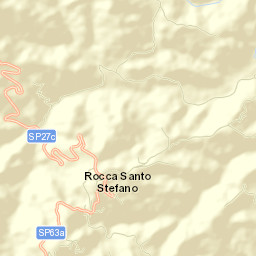 Rocca Santo Stefano Street Map