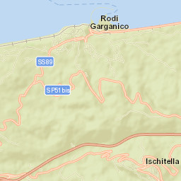Ischitella Street Map
