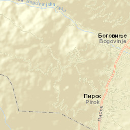 Bogovinje Street Map