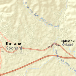Orizari Street Map