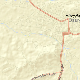 Ozurgeti Street Map