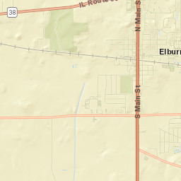 Elburn Street Map