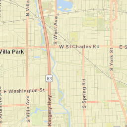 140-142 North York Street Elmhurst IL Street Map