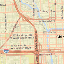 Cook County Street Map