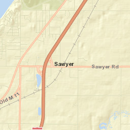 Shorewood-Tower Hills-Harbert Street Map