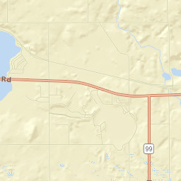 Hillsdale County Street Map