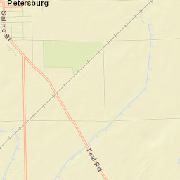 Petersburg Street Map