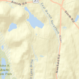 Winchester Center Street Map