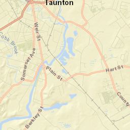 Taunton Street Map