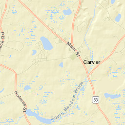 Carver Street Map
