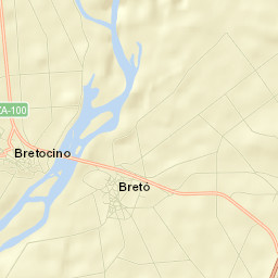 Bretocino Street Map