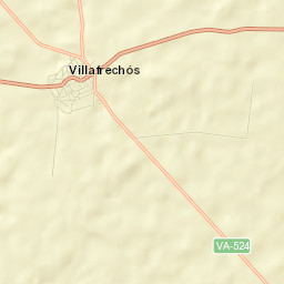 Villafrechós Street Map