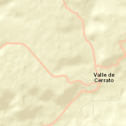 Valle de Cerrato Street Map