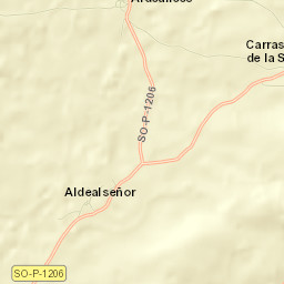 Aldealseñor Street Map