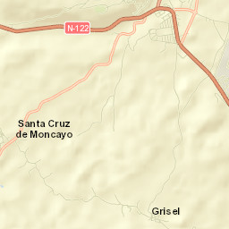 Santa Cruz de Moncayo Street Map