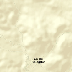 Os de Balaguer Street Map