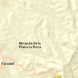 Taradell Street Map
