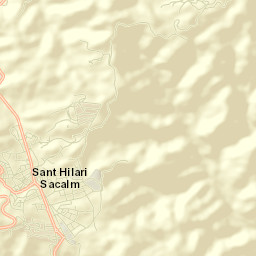 Sant Hilari Sacalm Street Map