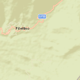 Filettino Street Map