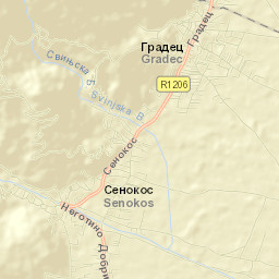 Gradec Street Map