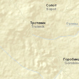 Gorobinci Street Map