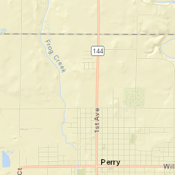 Perry Street Map
