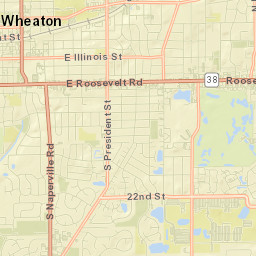 Wheaton Street Map