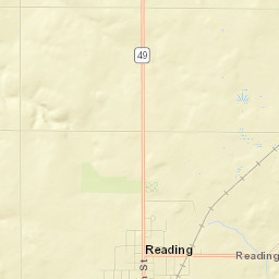 Reading Street Map