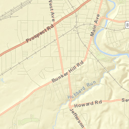 Ashtabula Street Map