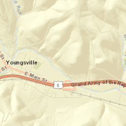 Youngsville Street Map
