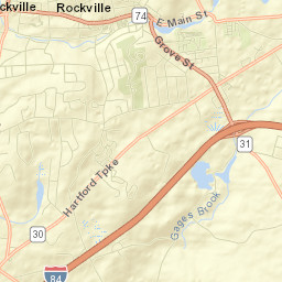 Rockville Street Map