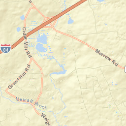 Tolland County Street Map