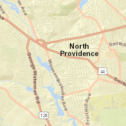 North Providence Street Map